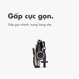  XE ĐẨY BA BÁNH SMARTRIKE WONDER MAX - JET BLACK 