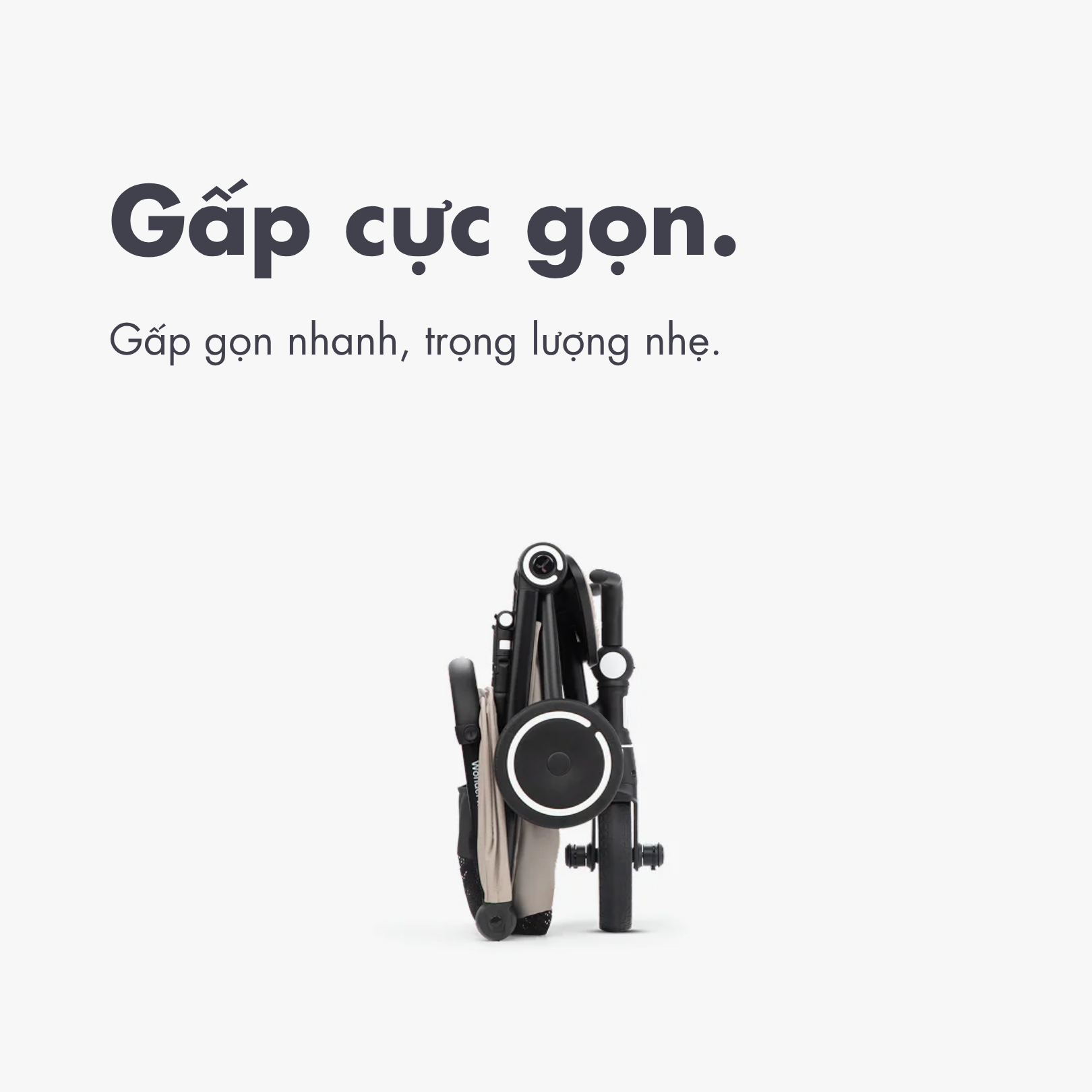  XE ĐẨY BA BÁNH SMARTRIKE WONDER MAX - JET BLACK 