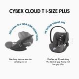  Ghế Ngồi Ô Tô Sơ Sinh Cybex Cloud T i-Size Plus - Màu Sepia Black 