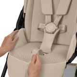  Xe Đẩy Gấp Gọn Siêu Nhẹ Cybex Melio Carbon 2026 - Màu Almond Beige 