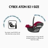  Ghế Ngồi Ô Tô Cybex Aton B2 I-Size - Volcano Black 