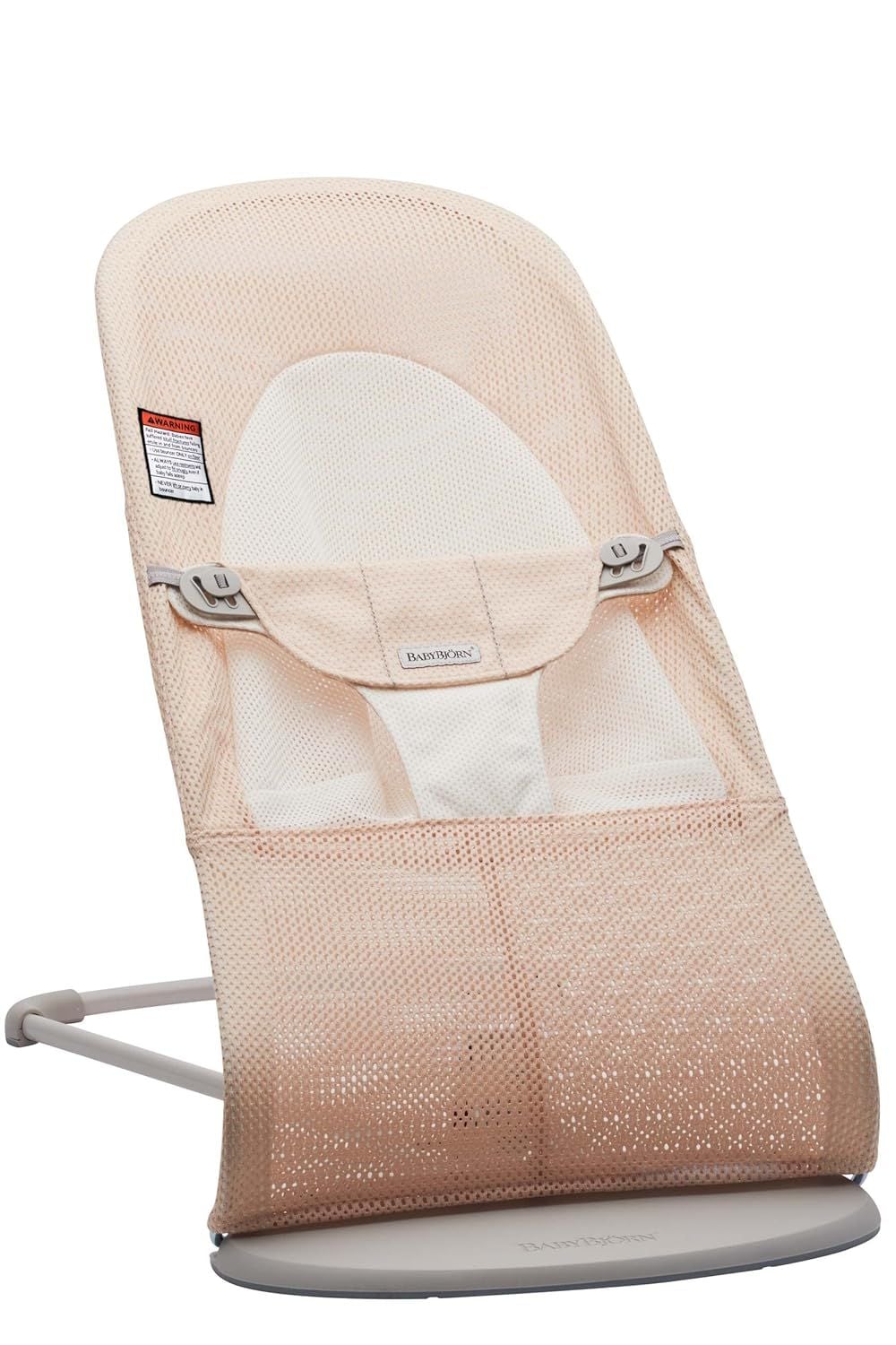  Ghế Rung Baby Bjorn Bouncer Balance Soft Vải Lưới Mesh - Light Gray Frame 