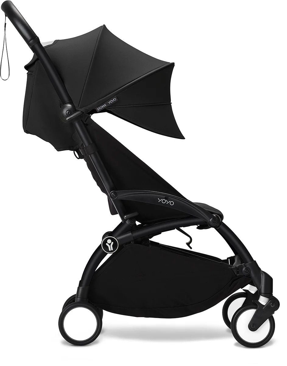  XE ĐẨY BABYZEN YOYO3 0+ 6+ COMPLETE STROLLER - KHUNG ĐEN/PACK ĐEN (STOKKE YOYO3) 