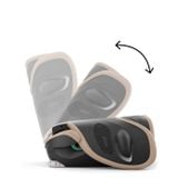  GHẾ NGỒI Ô TÔ GẬP GỌN BOOSTER SEAT CYBEX SOLUTION G2 PLUS - ALMOND BEIGE 