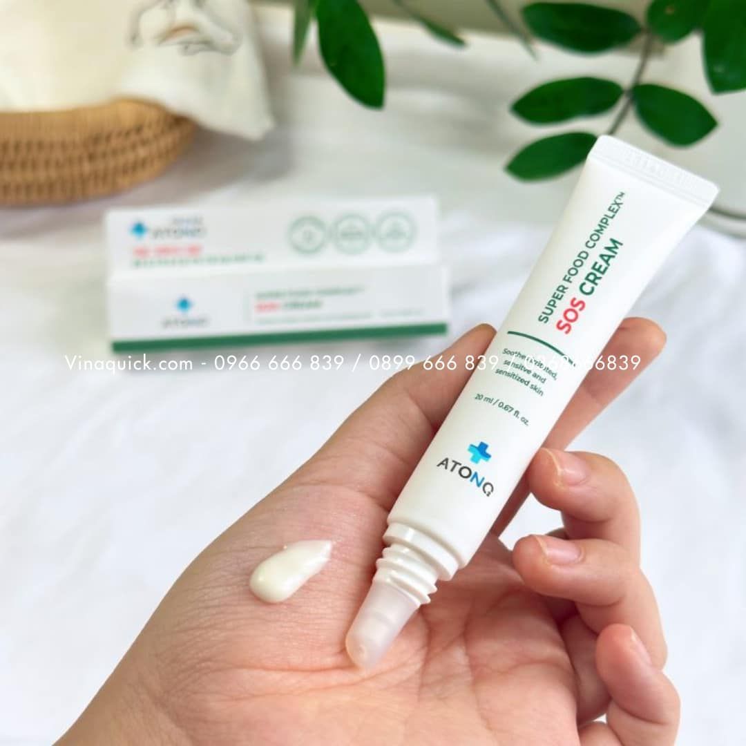  Kem Phục Hồi Chuyên Biệt Atono2 SOS Cream Cho Bé Từ Sơ Sinh (20ml) 