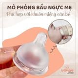  Set 2 Núm Ti Thay Thế Bình Sữa UBmom 