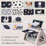  Sách Vải Xoay Hỗ Trợ Tập Lẫy Cho Bé Taf Toys Black & White Spinning Book 