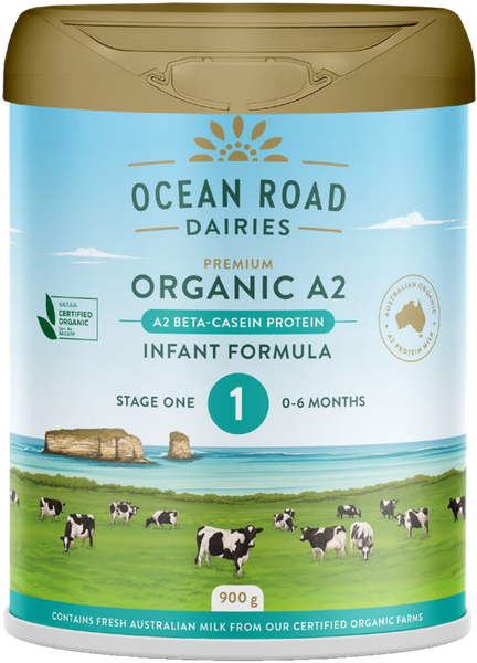  Sữa Ocean Road Dairies Infant Organic A2 Số 1 Cho Bé Từ 0-6 Tháng (900g) 