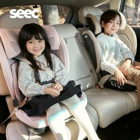  GHẾ NGỒI Ô TÔ BOOSTER SEEC MAX I-ZIN 2 JUNIOR - MÀU BEIGE 