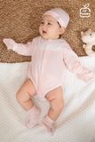  Body Tam Giác Cộc Tay La Pomme In Thú Ngộ Nghĩnh - Màu Xanh 