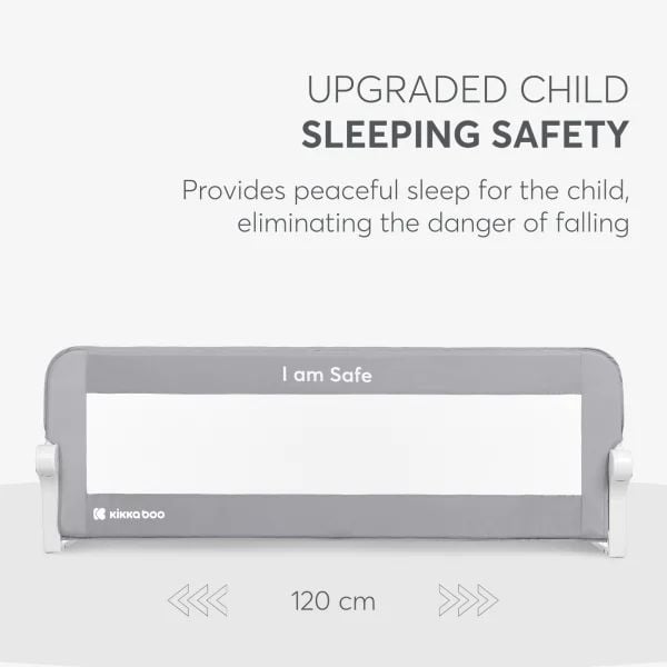  Thanh chắn giường KikkaBoo cho bé I Am Safe (120cm) 