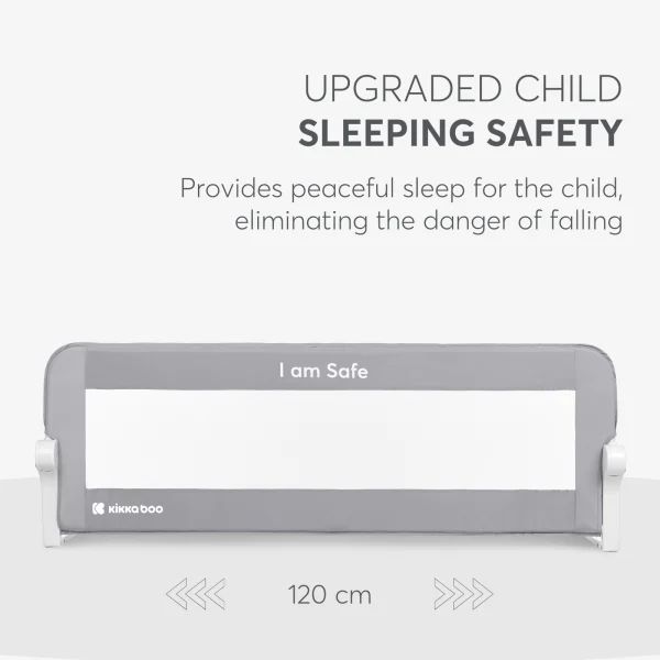  Thanh chắn giường KikkaBoo cho bé I Am Safe (120cm) 