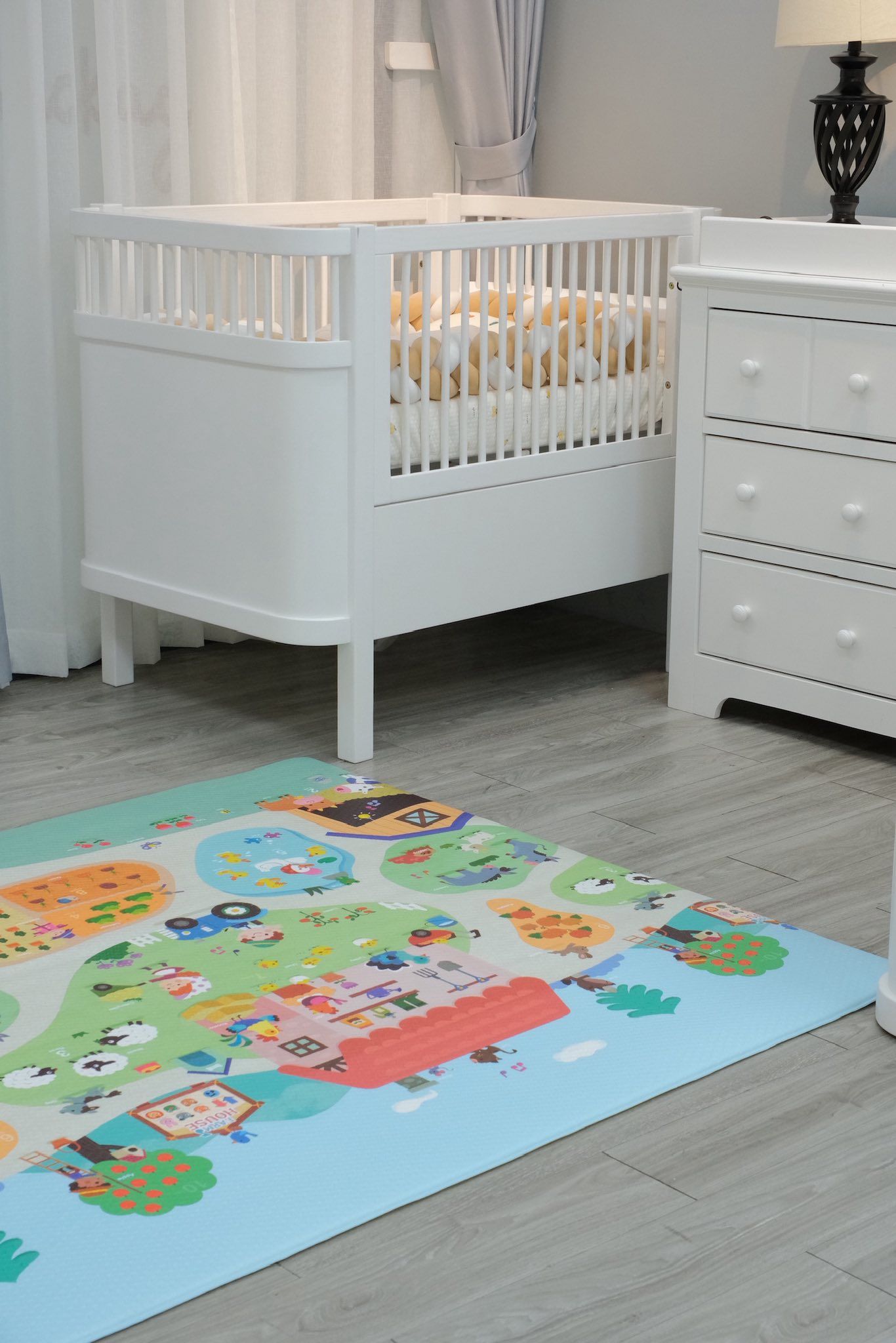  Thảm chơi cao cấp có âm thanh cho bé Dwinguler (kèm bút) - Farm House 