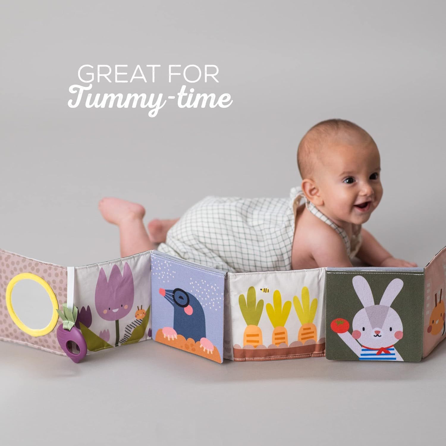  Sách Vải Chủ Đề Khu Vườn Taf Toys Urban Garden Pram Book 