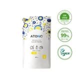  Túi Nước Nước Rửa Bình, Rau Củ Quả Và Chén Bát Thuần Chay Đậm Đặc Atono2 Cho Bé Từ 0+ (480ml) 