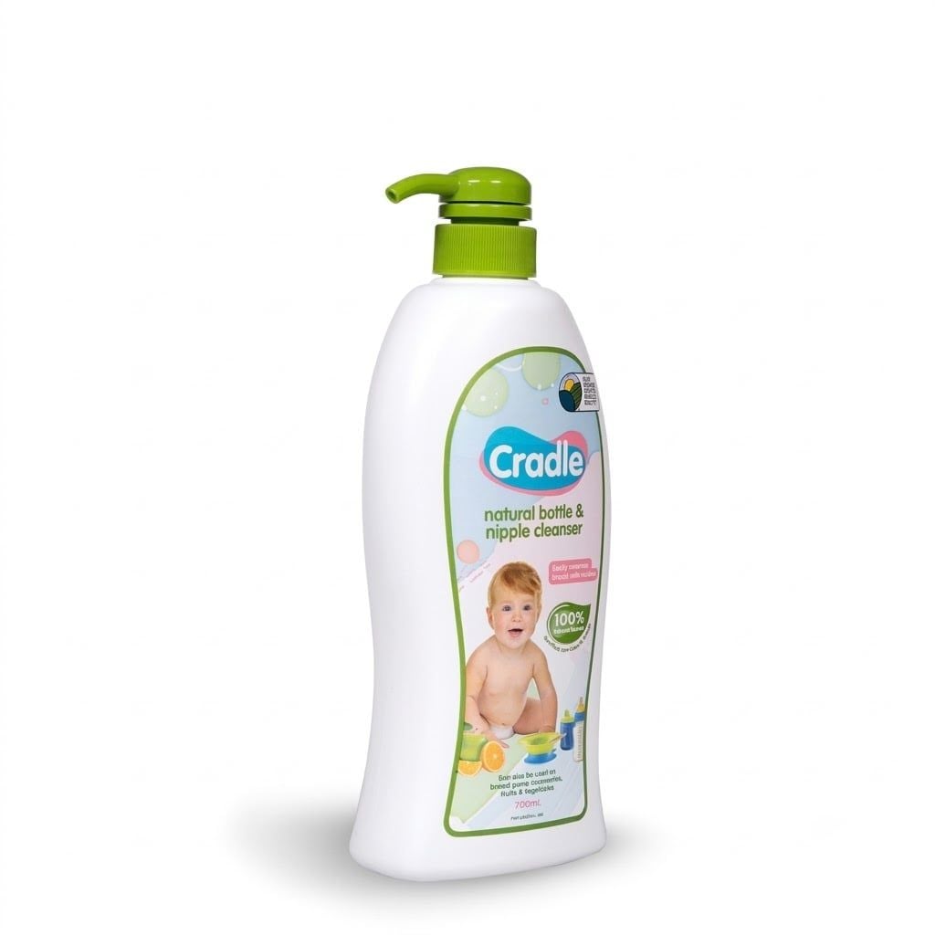  Nước Rửa Bình Sữa Cradle Natural Dạng Chai 700ml 