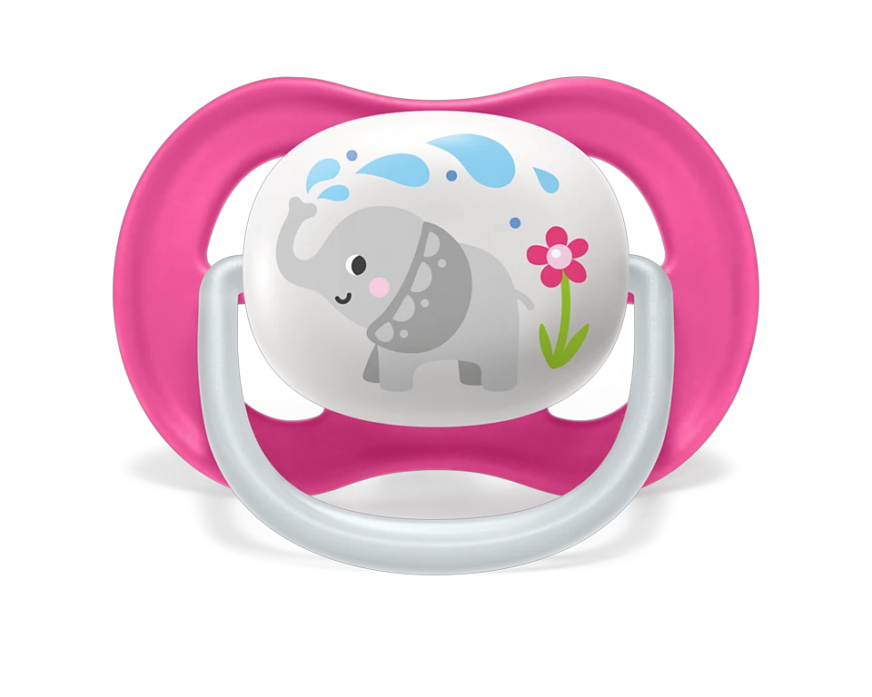  Set 2 Ti Giả Philips Avent Thông Khí Ultra Air Animal (6-18M) 