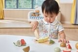  (A) Đồ chơi cắt trái cây bằng gỗ Polar B cho bé từ 18M+ 