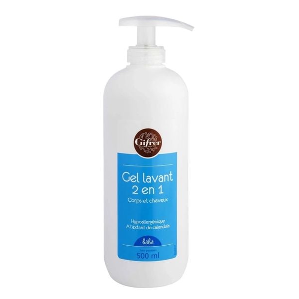  Gel Tắm Gội Gifrer  Lavant 2 en 1 (500ml) 