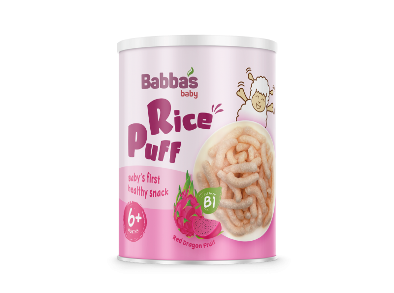  Bánh Gạo Rice Puff Babba's Baby (40g) 