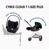  Ghế Ngồi Ô Tô Sơ Sinh Cybex Cloud T i-Size Plus - Màu Sepia Black 