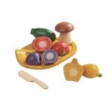  Đồ Chơi Gỗ PlanToys Cắt Rau Củ Assorted Vegetables Cho Bé 18M+ 
