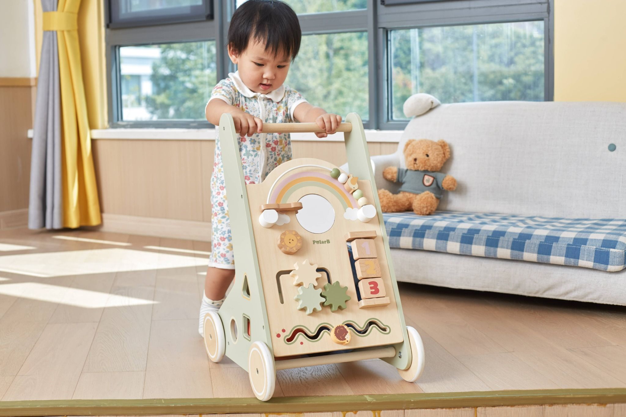  Xe Tập Đi Cho Bé Cầu Vồng Polar B Cho Bé Từ 1Y+ 