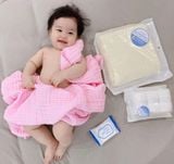  Khăn tắm vải bông 6 lớp L'ange 70 x 120 cm 