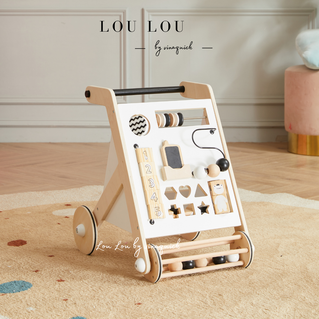  (A) Xe tập đi cho bé LouLou by Vinaquick (Mẫu 2) 