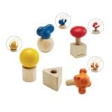  Đồ Chơi Gỗ PlanToys Cơ Khí Vặn Ốc Vít Nuts & Bolts Cho Bé 2Y+ 