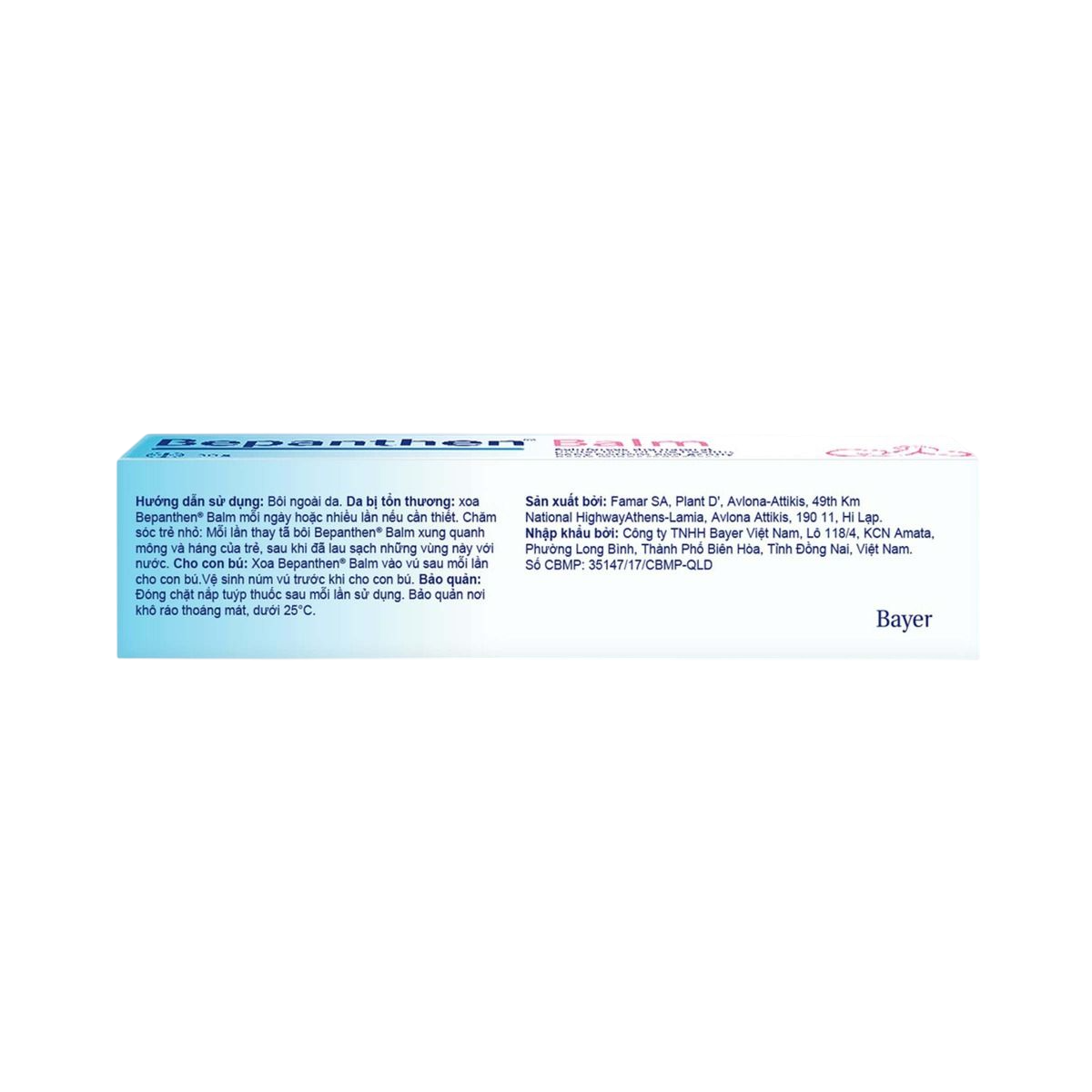 Kem chống hăm tã Bepanthen Balm 30g 
