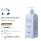  Sữa tắm gội cho bé 2IN1 Milk Baobab Baby Wash 