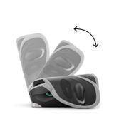 Ghế Ngồi Ô Tô Gập Gọn Booster Seat Cybex Solution G2 Plus- Màu Stone Grey 
