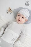  Body Dài Tay La Pomme Hoạ Tiết Đáng Yêu - Màu Ghi 