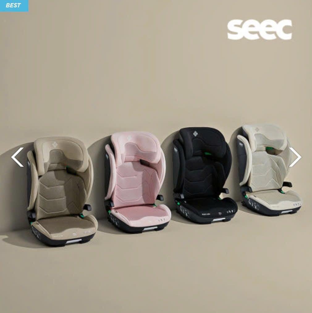  GHẾ NGỒI Ô TÔ BOOSTER SEEC MAX I-ZIN JUNIOR - MÀU HỒNG 