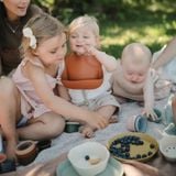  Yếm Ăn Dặm Silicone Mushie 