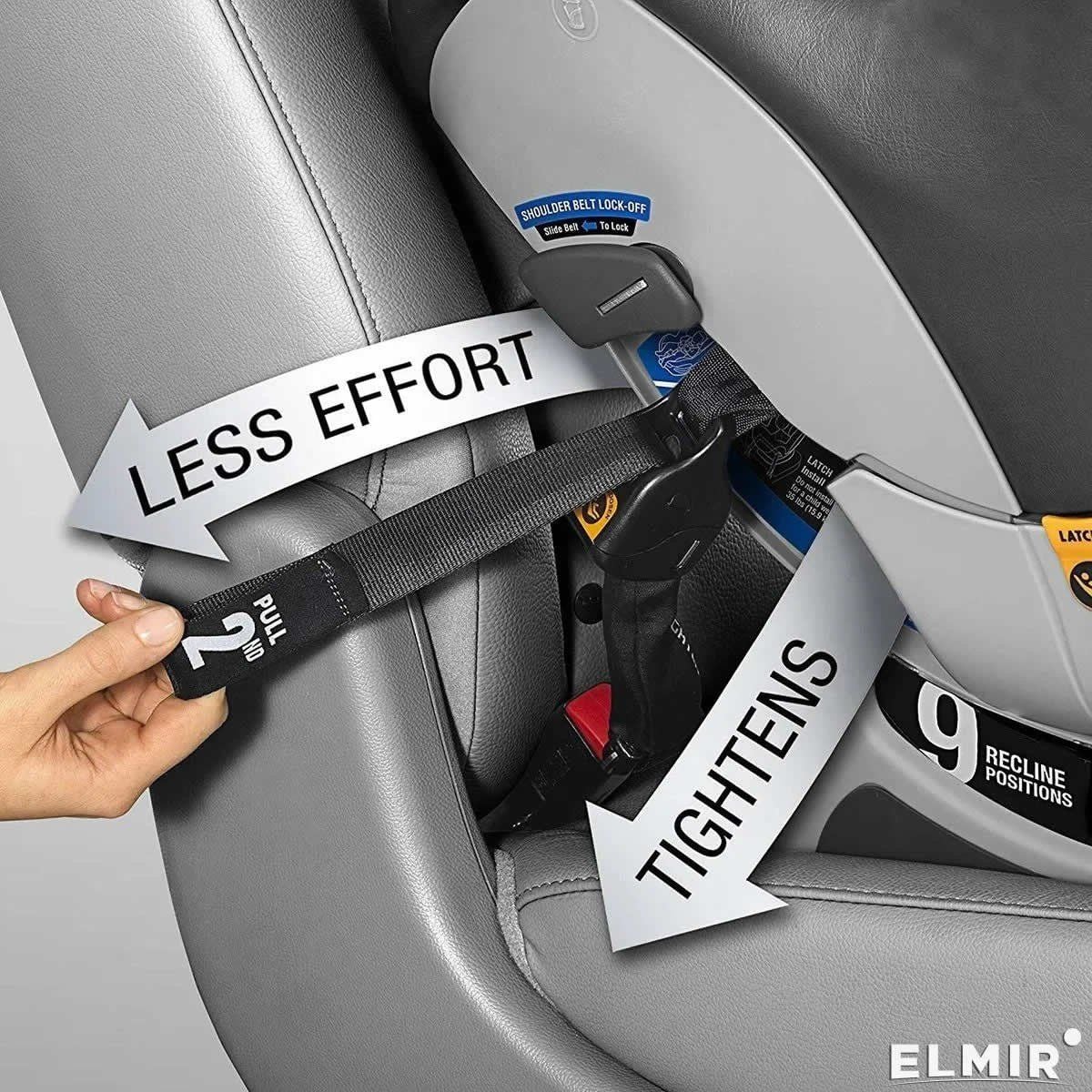  Ghế Ngồi Ô Tô Chicco NextFit Zip Convertible Car Seat - Corvus 