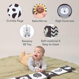  Sách Vải Đen Trắng Taf Toys Savannah Black & White Book 