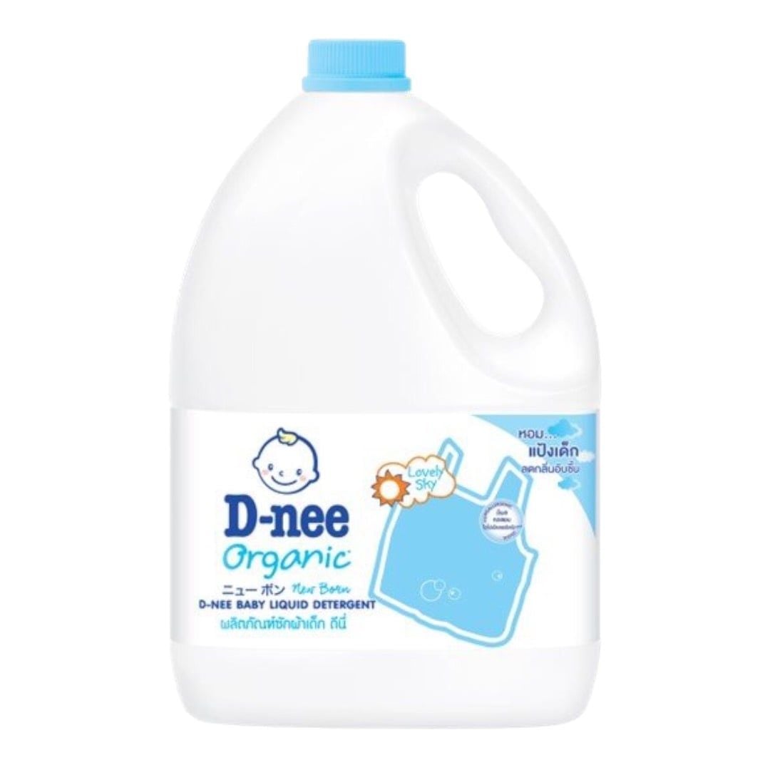  Nước Giặt Quần Áo Em Bé Dnee Xanh Dương - Lovely Sky 3L 