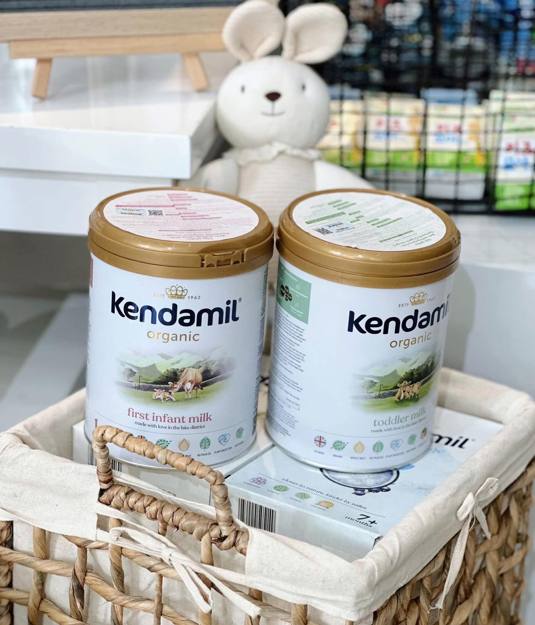  Sữa Kendamil Organic Số 1 800g (0 - 6 tháng) 