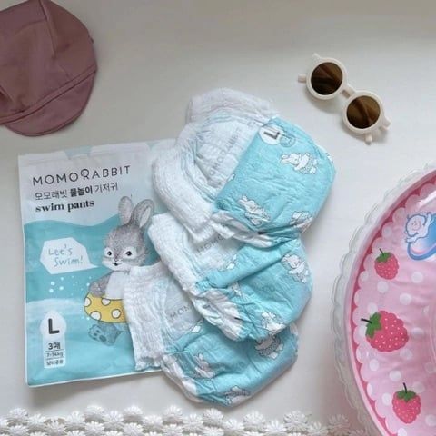  Bỉm Quần Bơi Momo Rabbit 