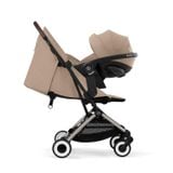  Xe Đẩy Gấp Gọn Cybex Orfeo TPE - Màu Almond Beige 