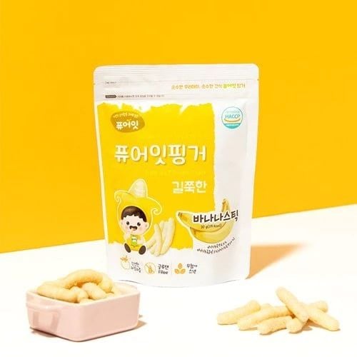  Bánh Gạo Lứt Hữu Cơ Dạng Que Naebro Pure Eat 30g 