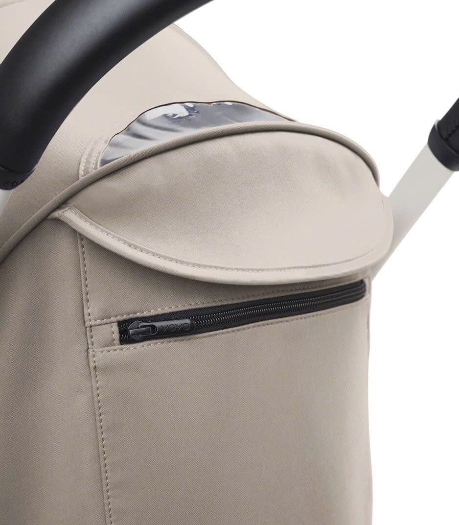  XE ĐẨY BABYZEN YOYO3 0+ 6+ COMPLETE STROLLER - KHUNG ĐEN/PACK TAUPE (STOKKE YOYO3) 