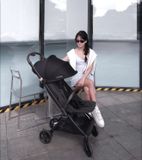  XE ĐẨY GẤP GỌN NUNA VIAA CABN - MÀU CAVIAR 