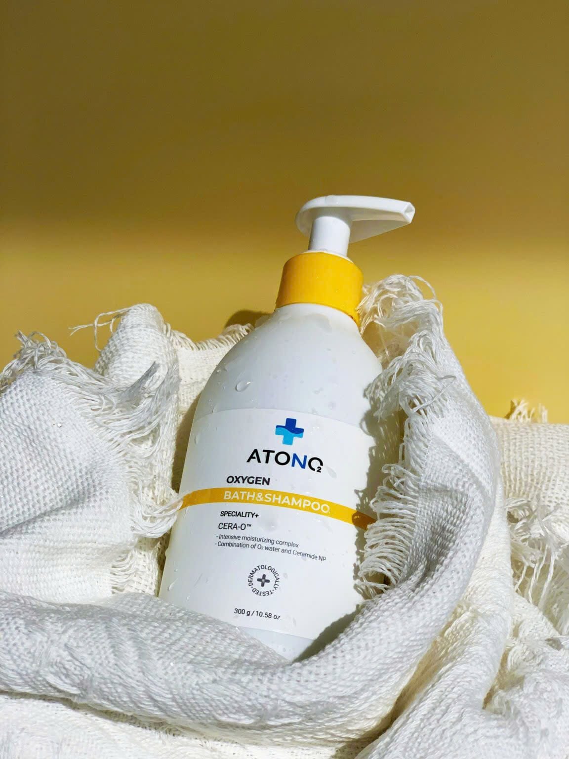  Sữa Tắm Gội 2in1 Dịu Nhẹ ATONO2 Oxygen Cho Bé 300g (0+) 