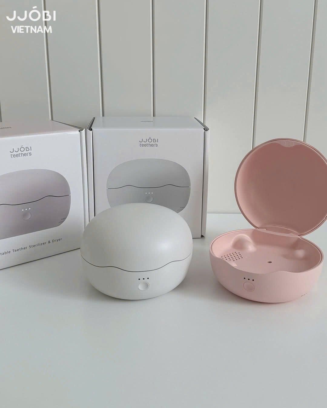  Máy tiệt trùng sấy khô ti giả, gặm nướu Jjobi Teether 