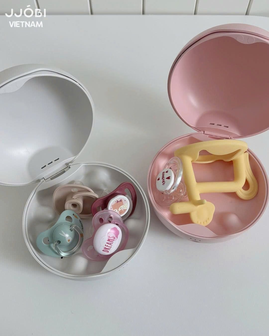  Máy tiệt trùng sấy khô ti giả, gặm nướu Jjobi Teether 