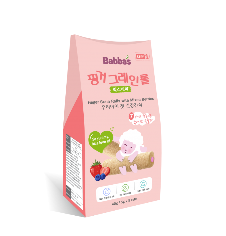  BÁNH NGŨ CỐC ĂN DẶM BABBA'S BABY (8M+) 