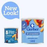  BÁNH ĂN DẶM GERBER LIL’ CRUNCHIES CHO BÉ TỪ 8M+ (42G) 